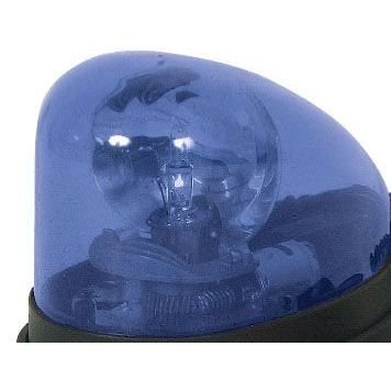 Niebieski kaboszon do obrotowej lampy ostrzegawczej w kształcie kropli wody Inna marka