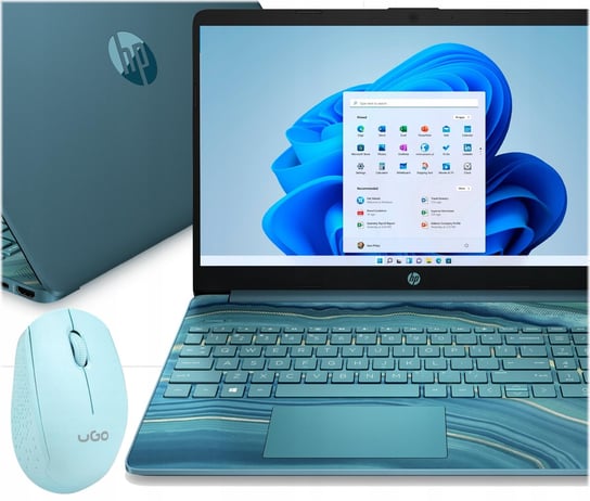 Niebieski Laptop Na Komunie Hp 15 Ssd 512Gb Win 11 HP