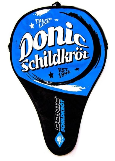 Niebieski pokrowiec na rakietkę do tenisa stołowego Donic-Schildkrot Trendline DONIC