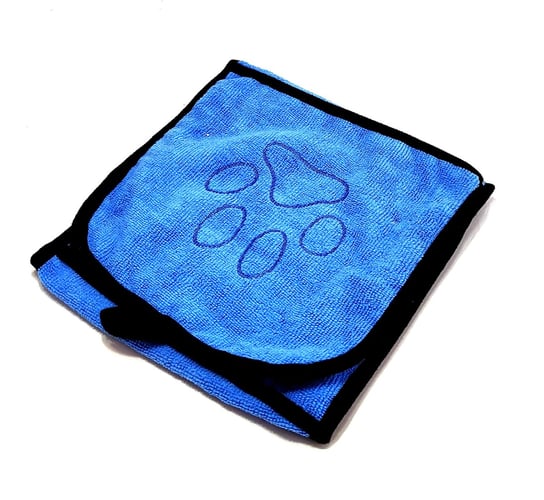 Niebieski ręcznik z mikrofibry dla psa. 65 x 23 cm Inny producent