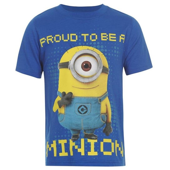 Niebieski t-shirt koszulka MINIONKI 5-6 lat 116 cm Inna marka