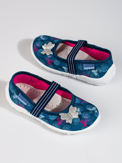 Niebieskie pantofle dla dziewczynki Viggami Jenny-27 Inny producent