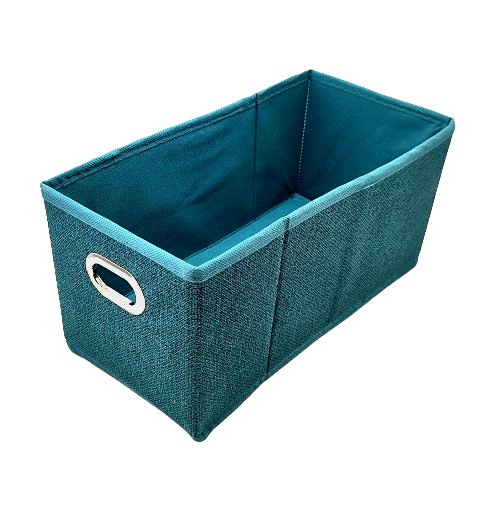 Niebieskie pudełko do przechowywania. 15x31x15 cm ABSOLUCHIC