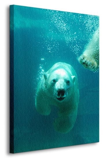 Niedźwiedź Polarny - Obraz na płótnie Nice Wall