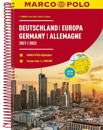 Niemcy. Atlas drogowy 1:300 000 Opracowanie zbiorowe