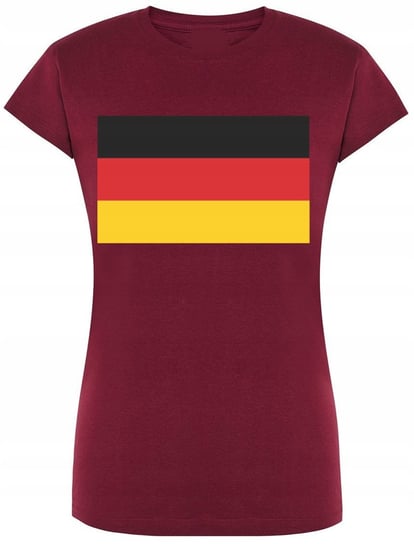 Niemcy Flaga Damski T-shirt Modny Nadruk Rozm.XXL Inna marka