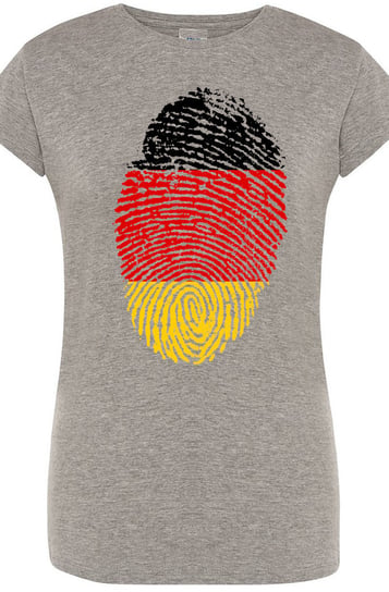 Niemcy Flaga Odcisk Damski T-Shirt Rozm.XL Inna marka