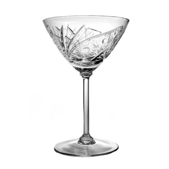 Niemen Crystal, Kieliszki do martini, kryształowe, 6 sztuk Niemen Crystal