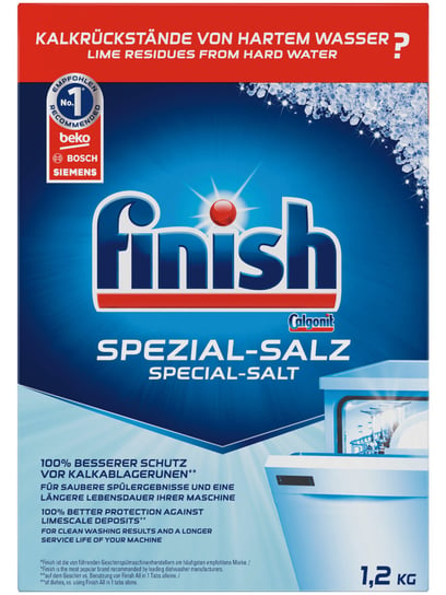 Niemiecka sól do zmywarek FINISH CALGONIT, 1,2 kg FINISH