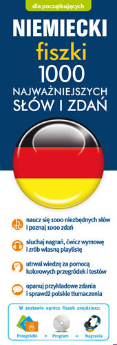 Niemiecki - Fiszki. 1000 najważniejszych słów i zdań + CD Opracowanie zbiorowe