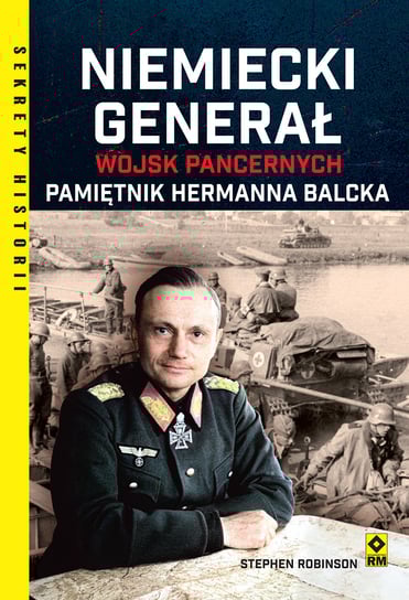 Niemiecki Generał wojsk pancernych Stephen Robinson