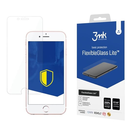 Niepękające szkło hybrydowe do Apple iPhone 6s  - 3mk FlexibleGlass Lite 3MK