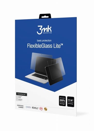 Niepękające szkło hybrydowe do Apple MacBook Pro 13" 2017    - 3mk FlexibleGlass Lite 3MK