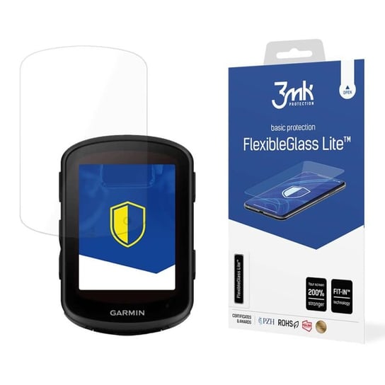 Niepękające szkło hybrydowe do Garmin Edge 540  - 3mk FlexibleGlass Lite 3MK