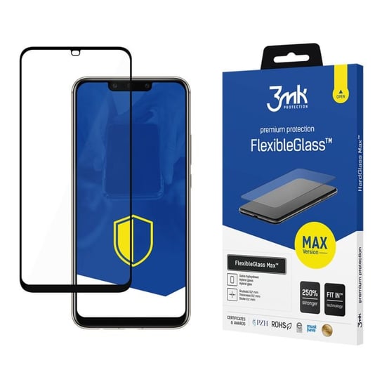 Niepękające szkło hybrydowe do Huawei Mate 20 Lite - 3mk FlexibleGlass Max 3MK