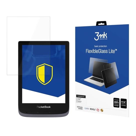 Niepękające szkło hybrydowe do PocketBook InkPad 3 Pro  - 3mk FlexibleGlass Lite 3MK