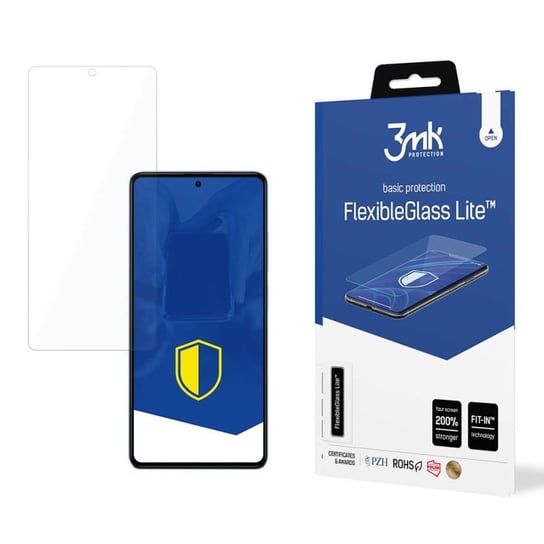 Niepękające szkło hybrydowe do Poco X5 Pro 5G  - 3mk FlexibleGlass Lite 3MK