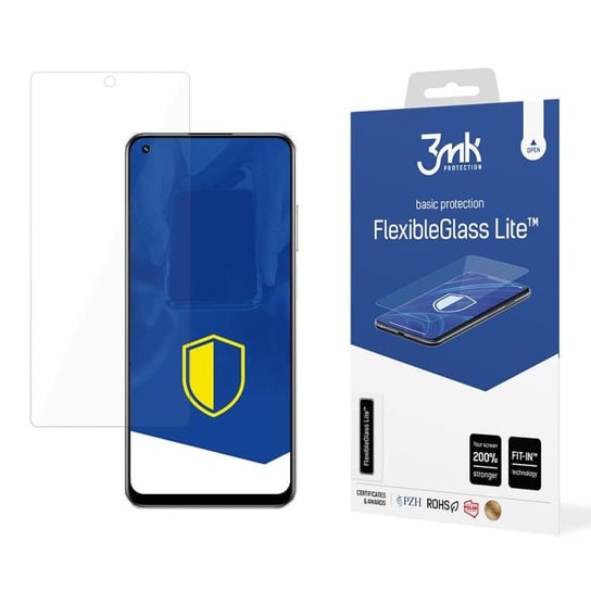 Niepękające szkło hybrydowe do Realme 10 4G  - 3mk FlexibleGlass Lite 3MK