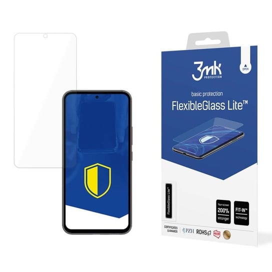 Niepękające szkło hybrydowe do Samsung Galaxy A54 5G  - 3mk FlexibleGlass Lite 3MK