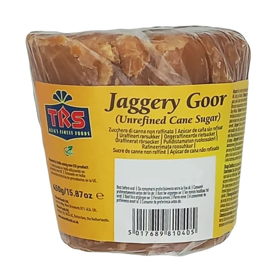 Nierafinowany cukier Jaggery Goor TRS 450g TRS Asia's Finest Foods