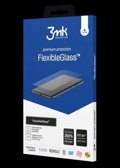 Nietłukące szkło hybrydowe do Nokia E72 - 3mk FlexibleGlass 3MK