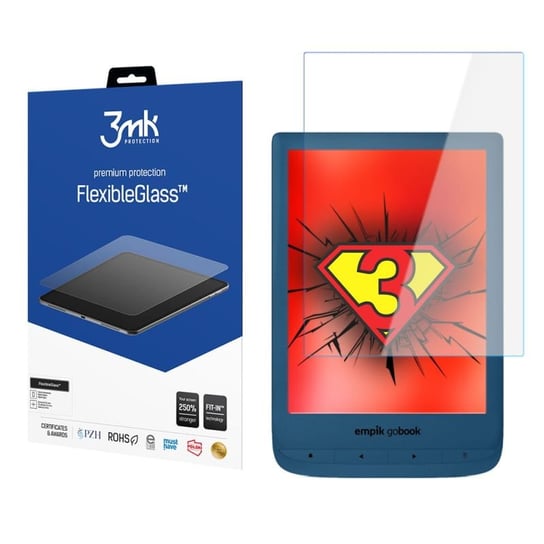 Nietłukące szkło hybrydowe do PocketBook GoBook - 3mk FlexibleGlass 3MK