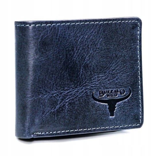 Niewielki portfel męski bilonówka Buffalo Wild RFID Ronaldo