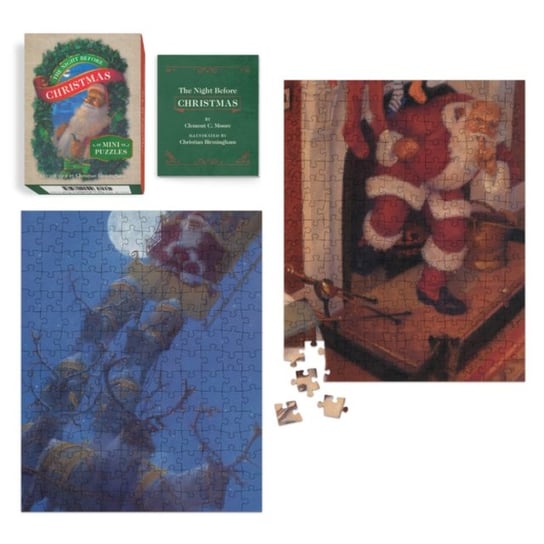 Night Before Christmas Mini Puzzles Clement Clarke Moore