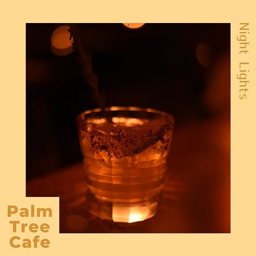 Night Lights Palm Tree Cafe