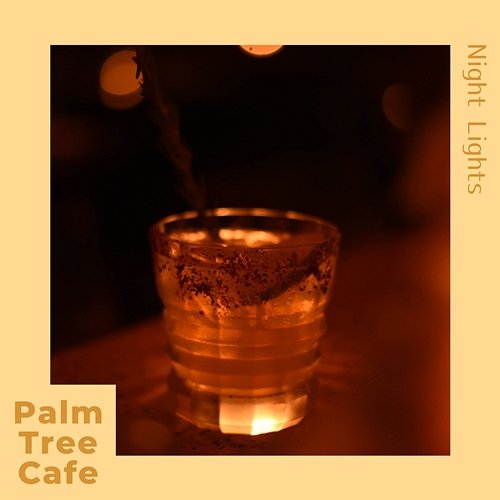 Night Lights Palm Tree Cafe