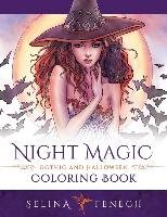 Night Magic - Gothic and Halloween Coloring Book Fenech Selina