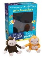 Night Monkey Day Monkey Books & Plush Set Donaldson Julia