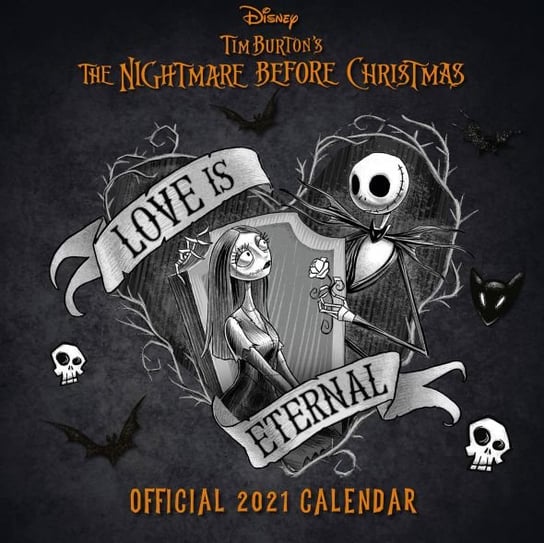 Nightmare Before Christmas - kalendarz 2021 30x30 cm Danilo