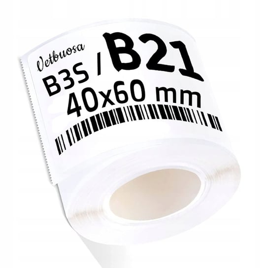 Niimbot B21 B3S Etykiety Naklejki 40*60Mm Papier Inna marka