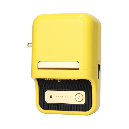 Niimbot B21 drukarka etykiet przenośna żółty Zamiennik/inny
