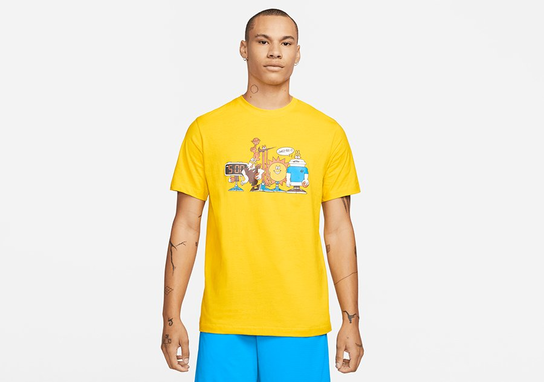Nike 5Am Art Tee Vivid Sulfur Nike