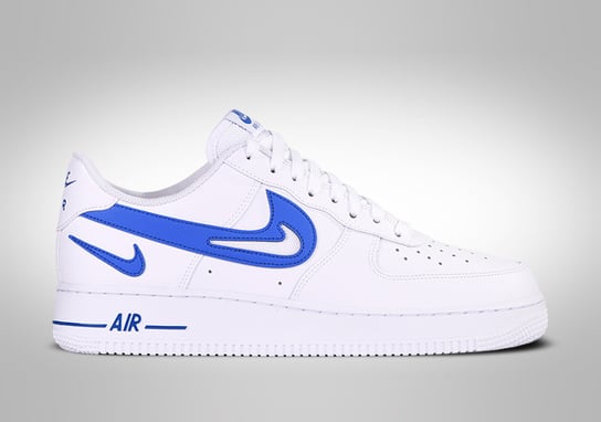 Nike Air Force 1 Low '07 Fm Cut Out Swoosh White Blue Nike
