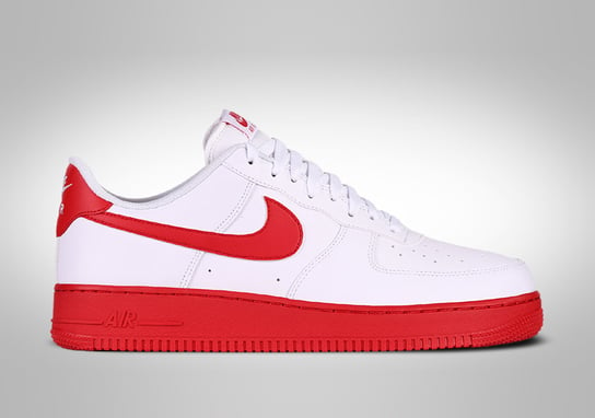 Nike Air Force 1 Low '07 White Red Midsole Nike