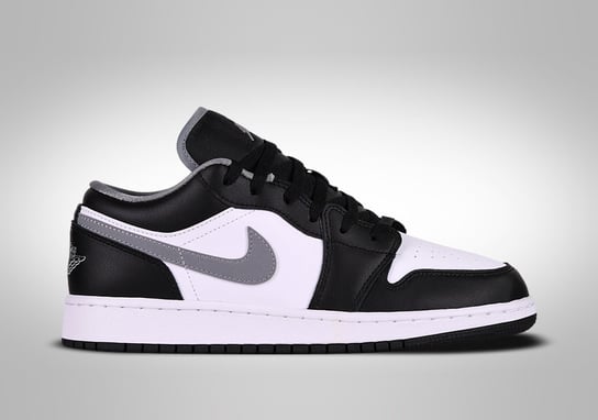 Nike Air Jordan 1 Retro Low Gs White Black Grey Jordan