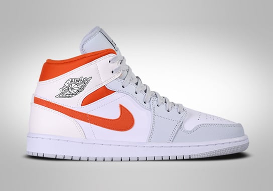 Nike Air Jordan 1 Retro Mid Se Starfish Orange Platinium Jordan