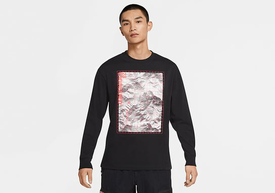 Nike Air Jordan 23 Engineered Long-Sleeve Crew Tee Black Jordan