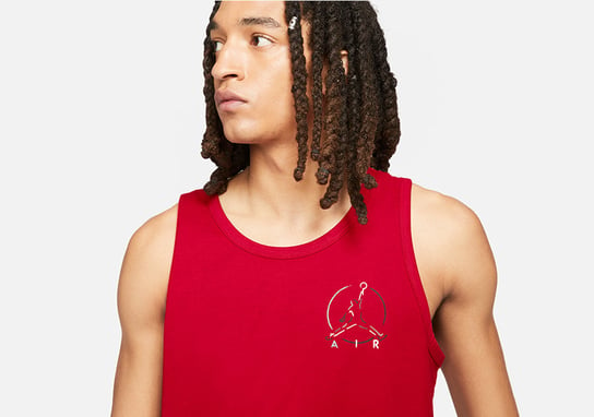 Nike Air Jordan Brand Jumpman Air Tank Gym Red Jordan