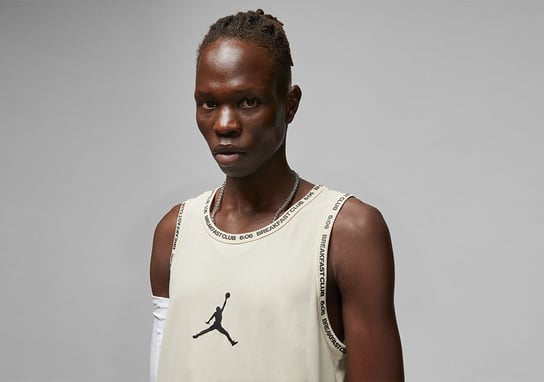 Nike Air Jordan Dri-Fit Sport Graphic Tank Top Pearl White Jordan