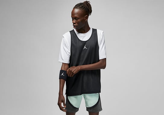 Nike Air Jordan Dri-Fit Sport Statement Short Sleeve Top White/Black Jordan