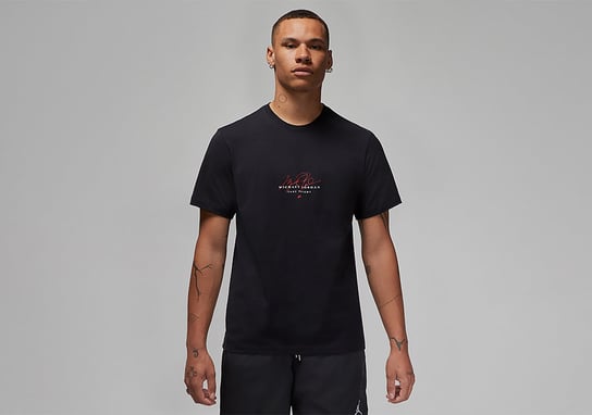 Nike Air Jordan Essenial Graphic Crew Tee Black Jordan