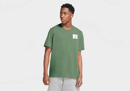 Nike Air Jordan Flight Essentials Crew Tee Spiral Sage Jordan