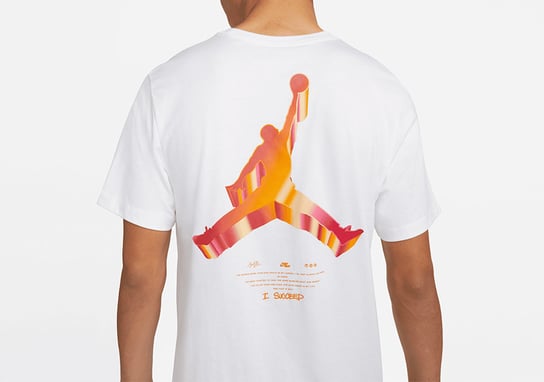 Nike Air Jordan Jumpman 3D Crew Tee White Jordan