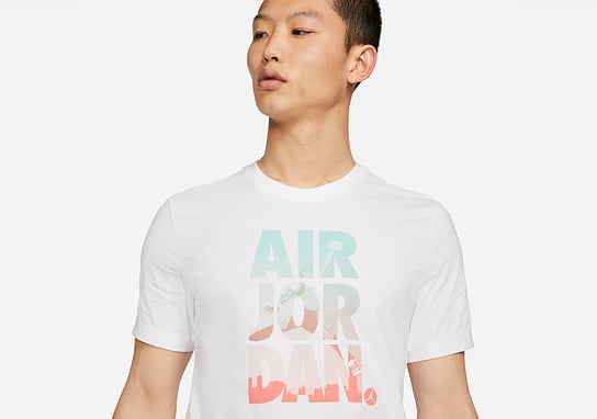 Nike Air Jordan Jumpman Classics Graphic Crew Tee White Jordan