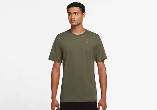 Nike Air Jordan Jumpman Crew Tee Olive Jordan