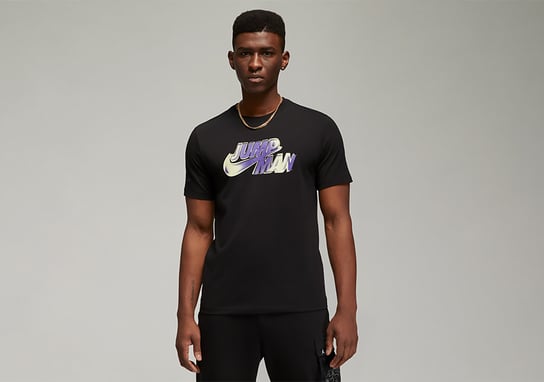 Nike Air Jordan Jumpman Graphic Tee Black Jordan